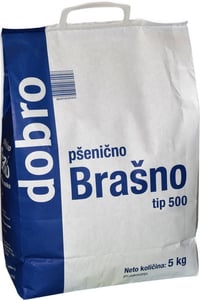 Dobro pšenično brašno T-500 5 kg