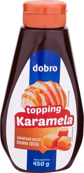 Dobro topping karamela 450 g