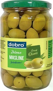 Dobro zelene masline sa kosticom 700g