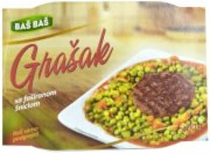 Baš grašak sa faširanom šniclom 400g