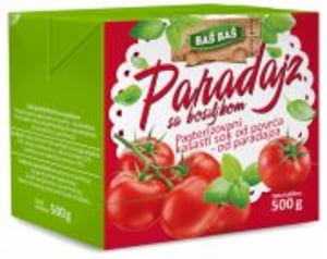 Baš nektar paradajz sa bosiljkom 500g