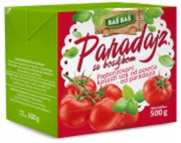 Baš nektar paradajz sa bosiljkom 500g