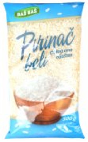 Baš pirinač okruglo zrno 500g