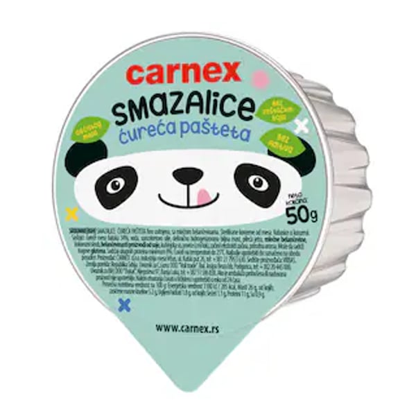 Carnex Smazalice cureca pasteta 50g