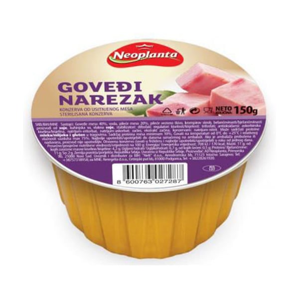 Neoplanta Goveđi narezak 150g