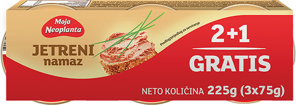 Neoplanta Jetreni namaz 3x75g