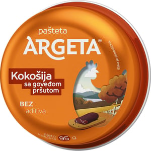 Argeta Pašteta kokošija sa goveđom pršutom 95g