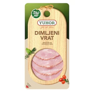 Yuhor Dimljeni svinjski vrat slajs 100g