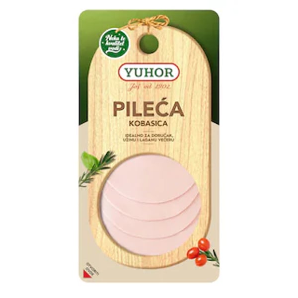 Yuhor Pileća kobasica slajs 100g
