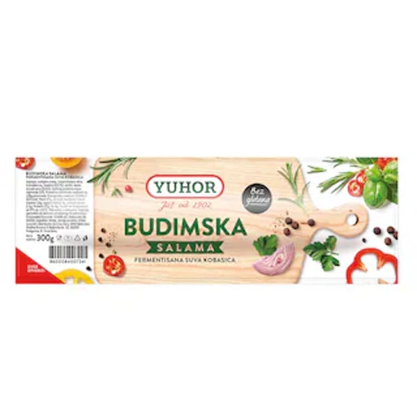 Yuhor Budimska salama 300g