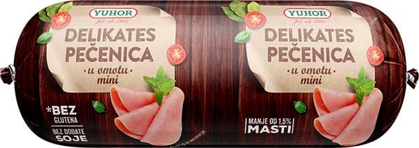 Yuhor Pečenica u omotu 350 g