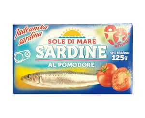 Sole Di Mare Sardina u paradajz sosu 125g