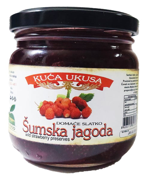 Kuća Ukusa slatko divlja jagoda 270g