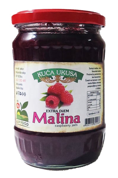 Kuća Ukusa dzem malina 690g