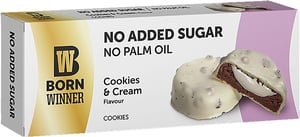 Born Winner no addes sugar cookies N cream 100 g