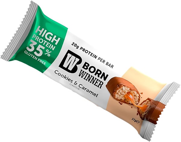 Born Winner gluten free protein bar 57 g