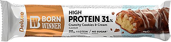 Born Winner deluxe protein bar cruncxy cookies and cream 64 g