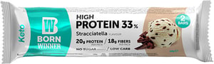 Born Winner Keto protein bar straciatella 2x30 g