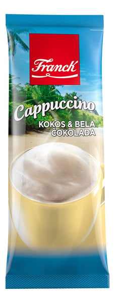Franck Intant kafa Cappuccino kokos bela čokolada 18,5g