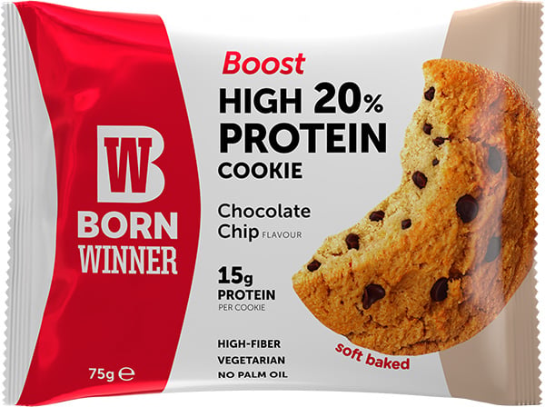 Born Winner Boost protein cookie choco chip 75 g