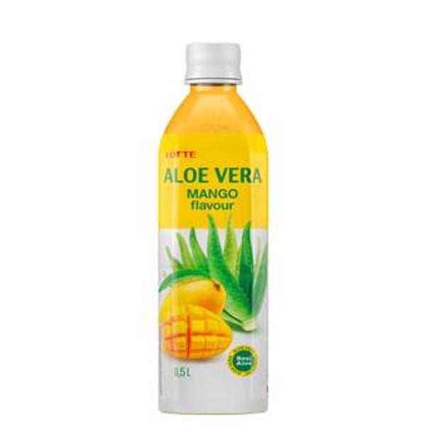 Lotte sok aloe vera mango pet 500ml lotte