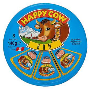 Happy Cow Topljeni sir Ham 50% 140g