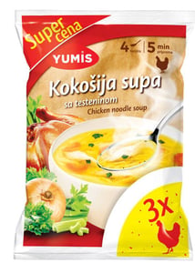 Yumis Kokošija supa 3x40g