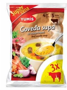 Yumis Goveđa supa 3x40g