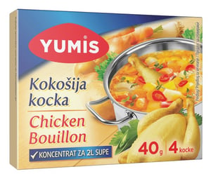 Yumis Kokošija kocka 4x10g