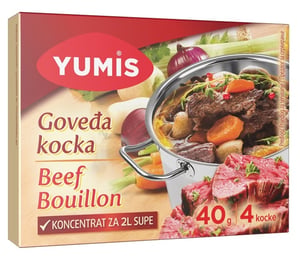 Yumis Goveđa kocka 4x10g