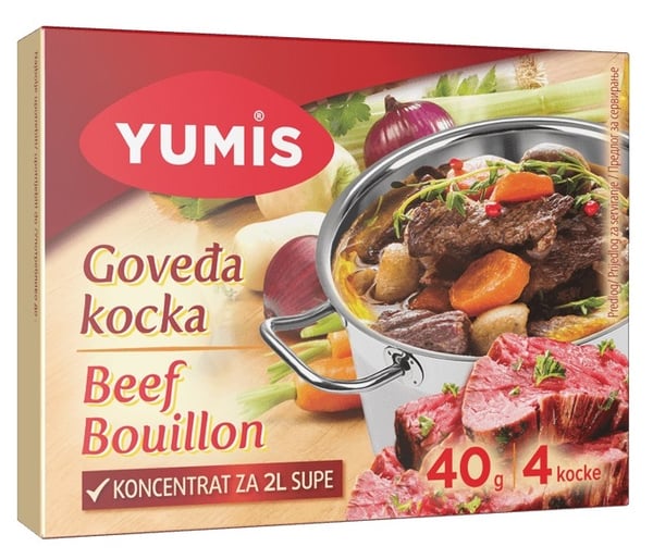 Yumis Goveđa kocka 4x10g