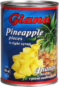 Giana ananas komad 580 ml