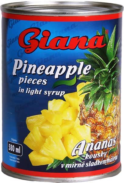 Giana ananas komad 580 ml
