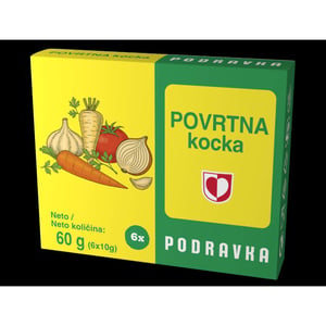 Podravka Kocka za supu povrtna retro 60g