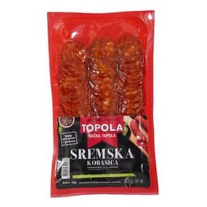 Topola Sremska kobasica slajs 80g