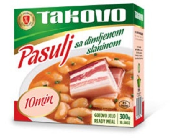 Takovo Pasulj sa dimljenom slaninom 300g