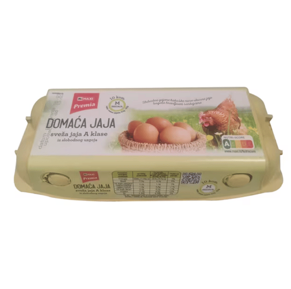 Maxi Premia domaca jaja iz slobodnog uzgoja 10kom