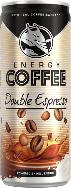 Hell Gotova kafa Energy double espresso 250ml