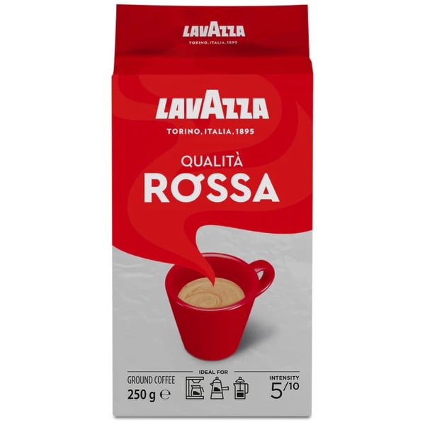 Lavazza Espreso kafa Qualita Rossa mlevena 250g