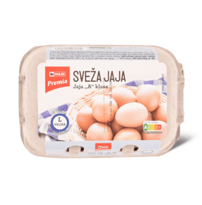 Maxi Kokosija jaja L 6kom