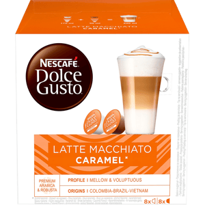 Nescafe Kapsule caramel macciato 145.6g dolce gusto