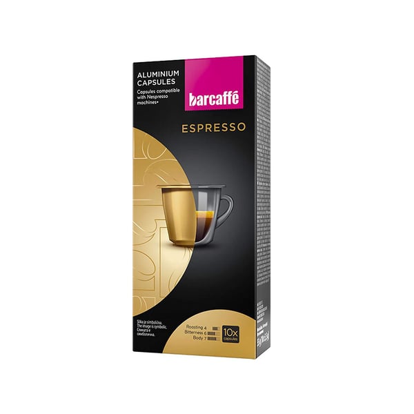Barcaffe Perfetto espresso 55g alu Nespresso