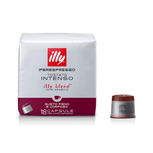 Illy Kafa kapsule intenso 18/1 illy