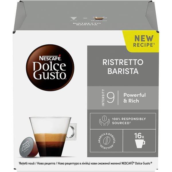 Nescafe Kapsule ristretto barista 16/1 104g nestle dolce gusto