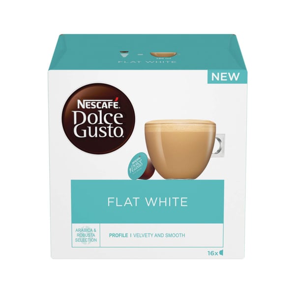Nescafe Dolce gusto kapsule flat white kafa 16 kapsula/ 16 napitaka