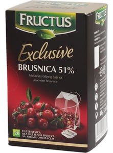 Fructus Čaj brusnica 44g