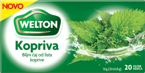 Welton Čaj kopriva 16g