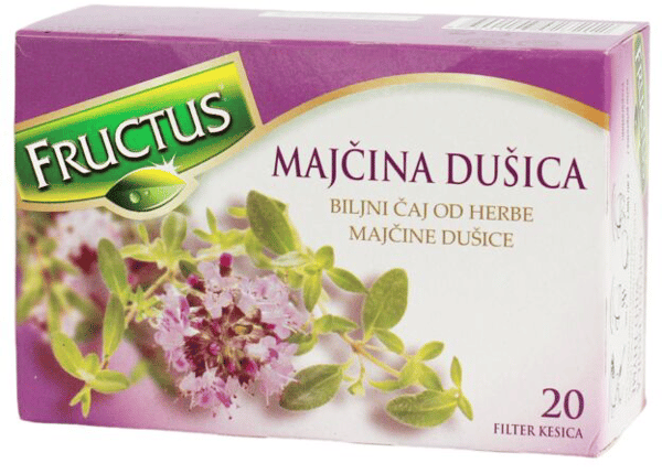 Fructus Čaj majčina dušica 20g