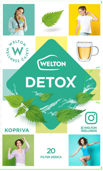 Welton Čaj detox 24g