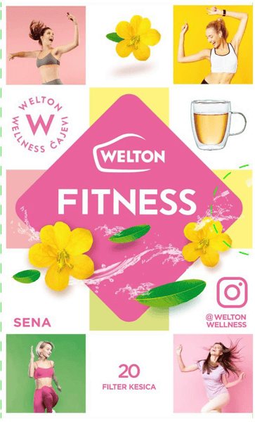 Welton Čaj fitness 24g
